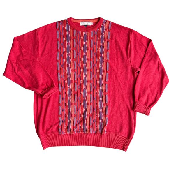 Norm Thompson 100% Cotton Sweater Men's Sz XXL - Picture 2 of 6